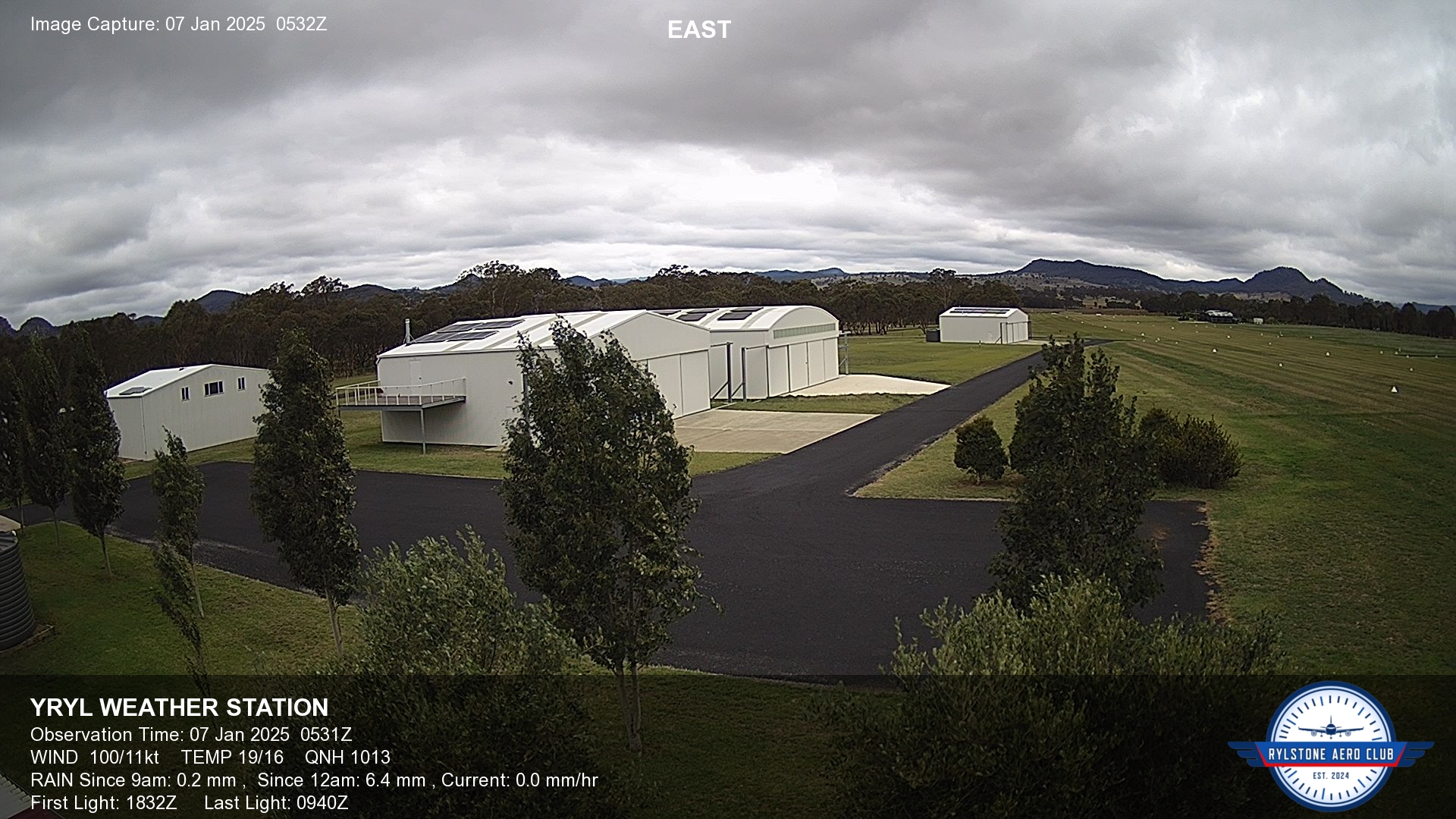 Rylstone Aerodrome wx cams